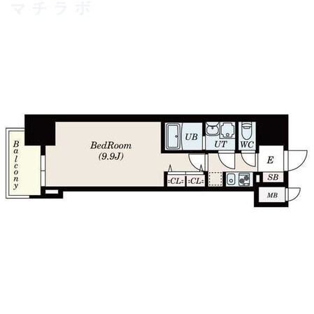 大曽根駅 徒歩3分 7階の物件間取画像